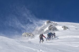 mountain climbing, 5 dragon peak, the chubu sangaku national park, japan, snow, nature, snow mountain, summit, cold, wind, the snow's, climbers, altitude, winter mountaineering, landscape, winter, mountain, peak